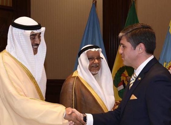 The Ambassador of Ukraine to Kuwait and CEO of UkraineInvest discussed opportunities of the attraction of Kuwaiti investments