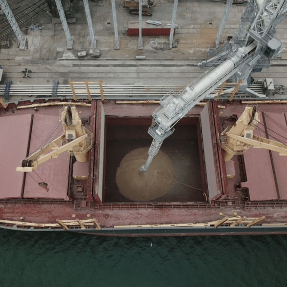 Agribusiness company Risoil S. A. builds a unique pier in the port Chernomorsk with a cost of ₴ 1 billion