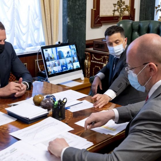 The president of Ukraine