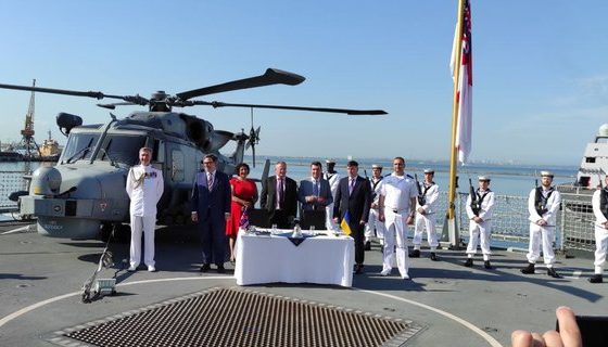 Ukraine and Great Britain to Build Ships and Military Bases