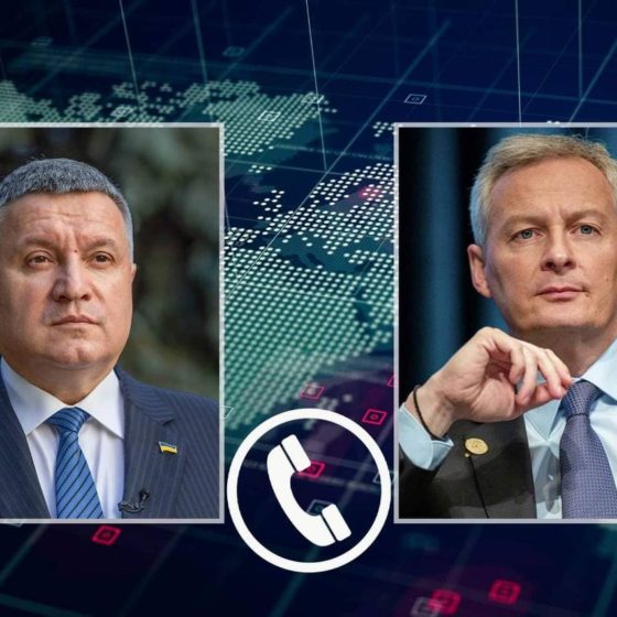 Bruno Le Maire and Arsen Avakov Discuss Investment Projects and Renovation of the Water Supply System in Kharkiv