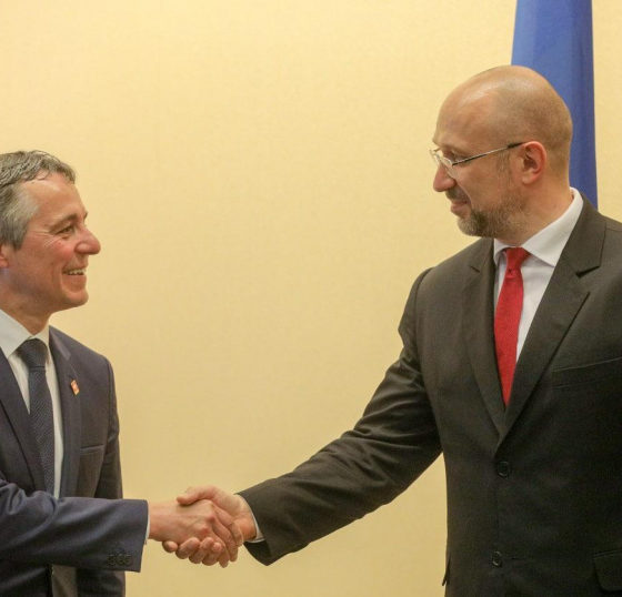 The Prime Minister of Ukraine Discusses the Concept of the Next Conference on Reforms with the Vice President of Switzerland