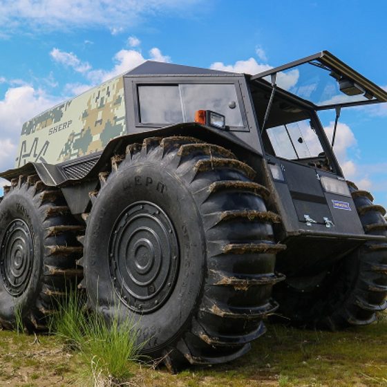 Start of Sales of the Ukrainian All-Terrain Vehicle Sherp to India