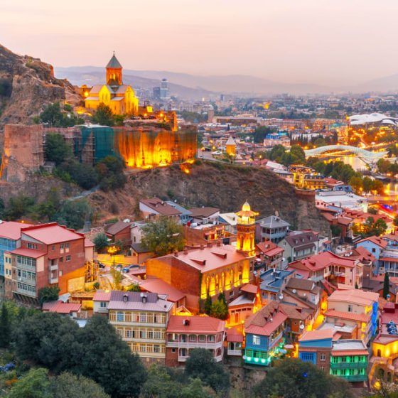 A Delegation of Ukrainian Business Representatives Travels to Georgia