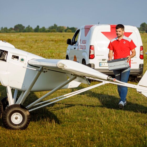 “Nova Poshta” for The First Time in Ukraine Tested The Delivery of The Parcel by an Unmanned Aerial Vehicle