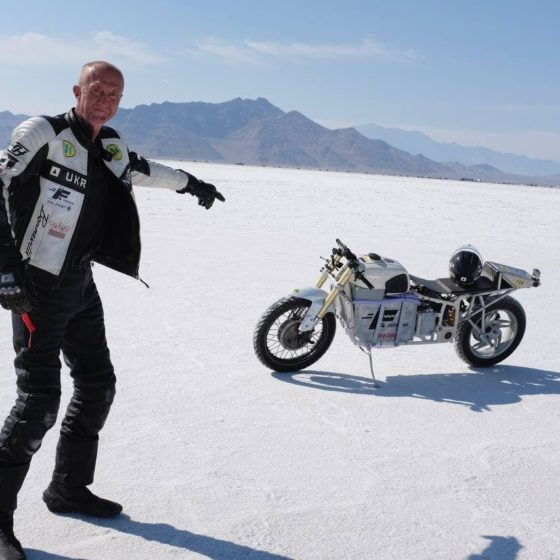 Ukrainian Set Speed ​​Record on Ukrainian Motorcycle