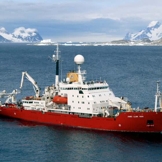 The Legendary Icebreaker “James Clark Ross” to Explore Antarctica Was Bought from Great Britain