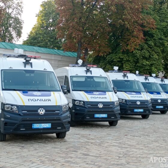 EU Gave Ukrainian Police 60 Cars and Equipment for €3,4 Mln