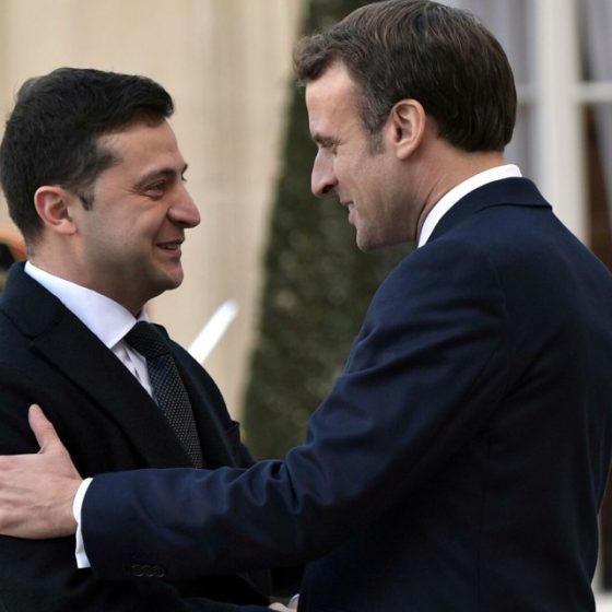 Diplomatic Visit of the President of France to Ukraine