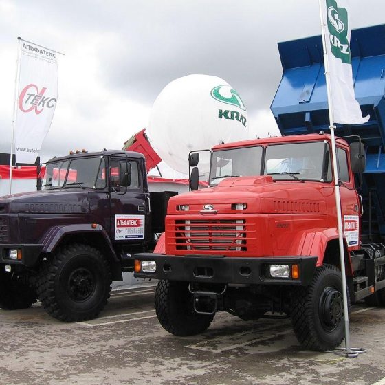The Output of Ukrainian City Truck
