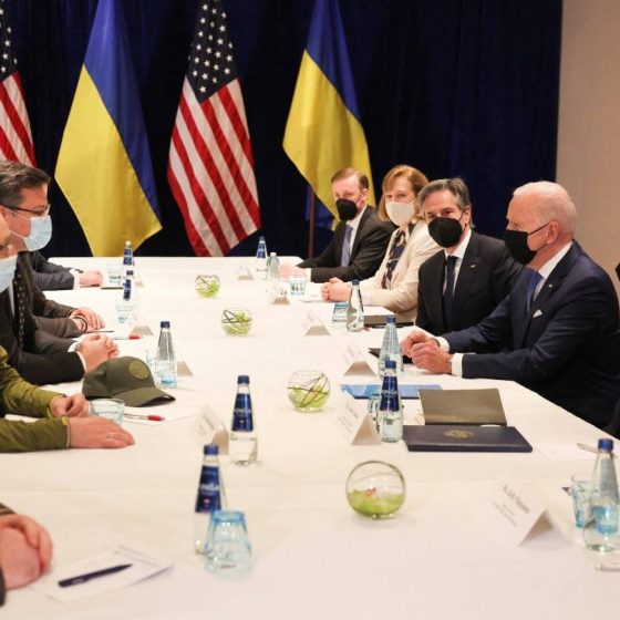 Meeting of the President of the US With the Minister of Foreign Affairs of Ukraine