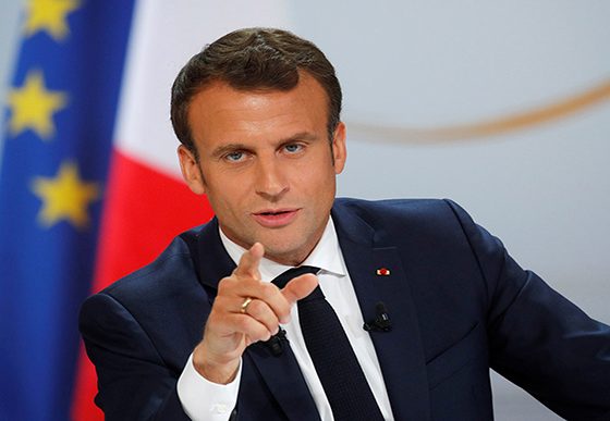 Macron Called Putin’s Actions Cynical and Hypocritical