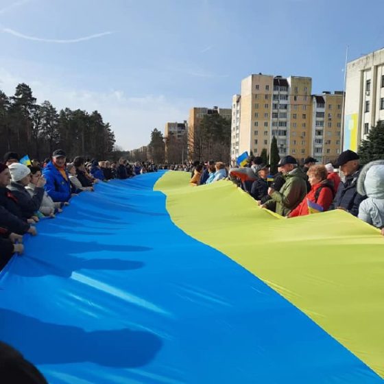 Battles for Slavutych, Kyiv Region
