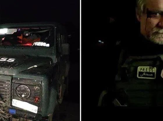 Russian Military Attack on Swiss Journalist