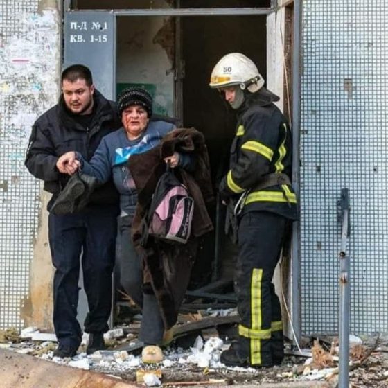 A Native of Kharkiv Adjusts Shelling of Ukraine