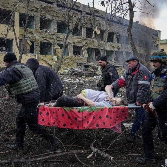 Cynical AirStrike in Mariupol