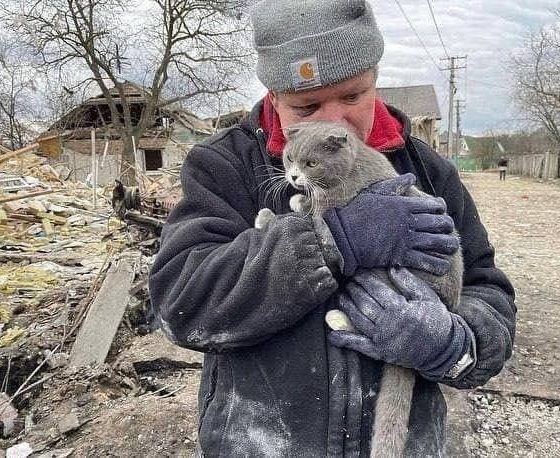 For Ukrainians, Animals Are Safer Than Neighbors