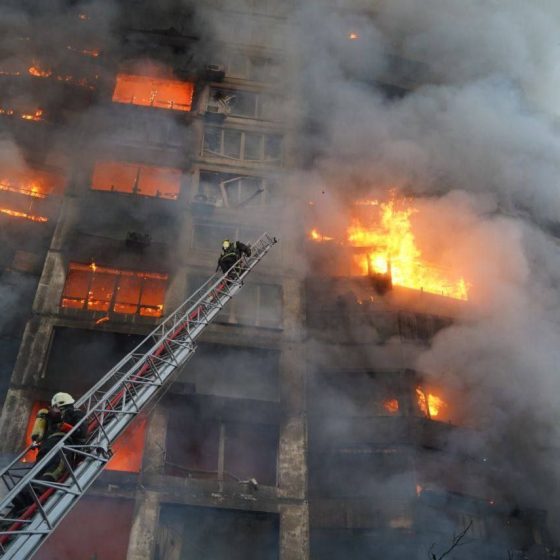 Kyiv Houses Soaked in Nationalism