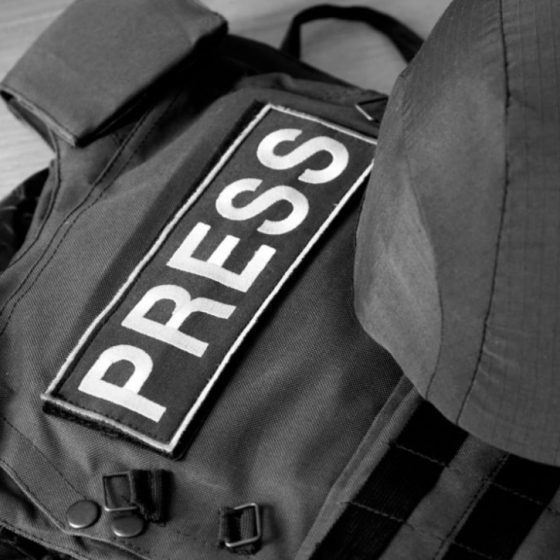 Russian Firearms Against Foreign Journalist in Ukraine      