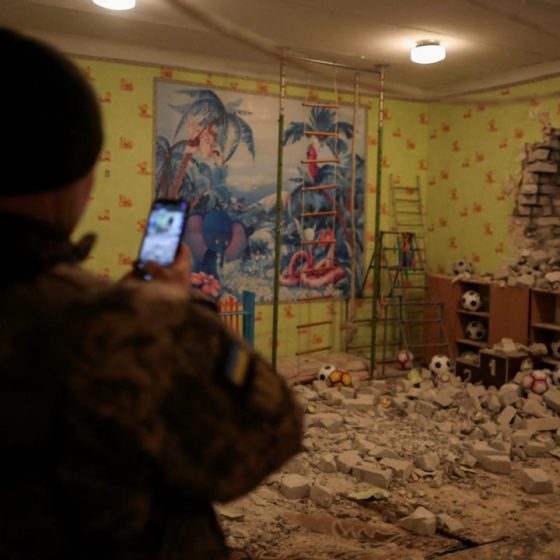 Aimed Shelling of a Kindergarten