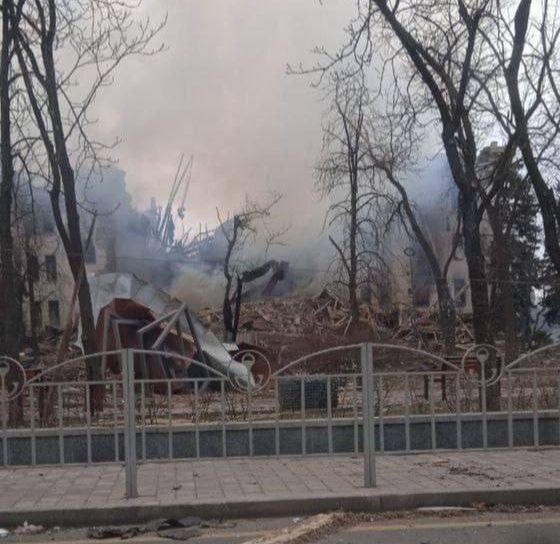 Russian Heavy-Duty Bomb Fell on Women with Children