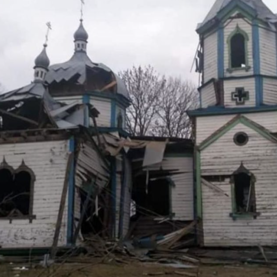 Russians Destroy Shrines of Ukraine