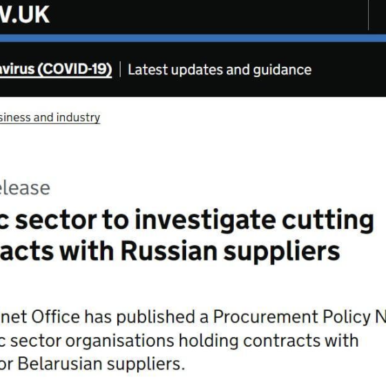 Great Britain Increases Pressure on Russia