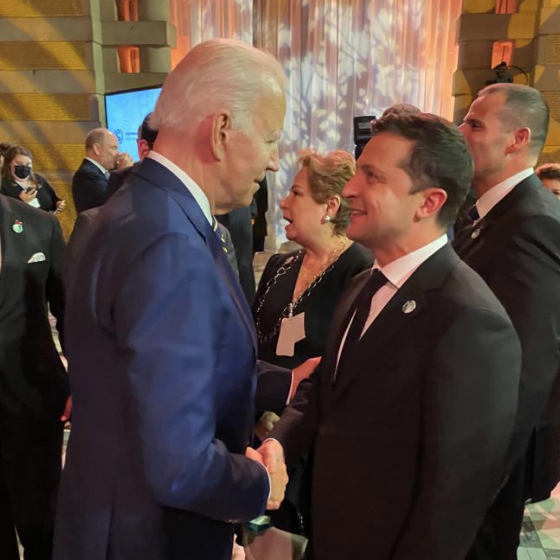 Conversation Between the Presidents of Ukraine and the USA