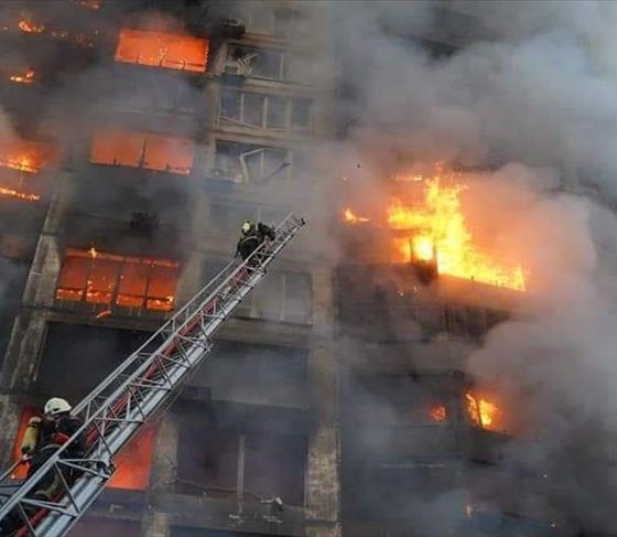 Shelling of the Kyiv and Region