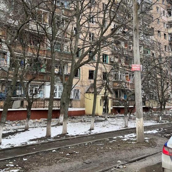 The Shelling of Kramatorsk Town
