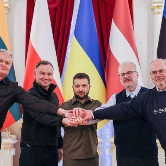 Presidents of Neighboring Countries Visited Kyiv Region
