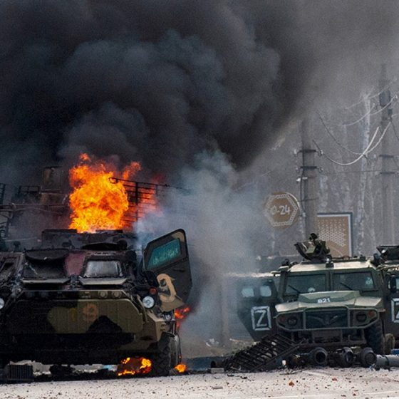 Mockery by Russian Soldiers Over Ukrainians