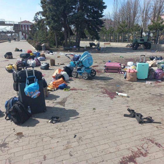Russian Army Killing Civilians in Kramatorsk