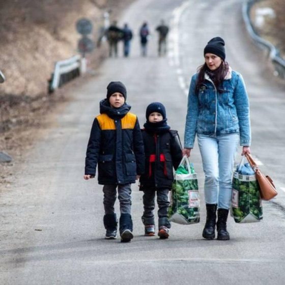 Russians Chase Out Ukrainians Out of Houses