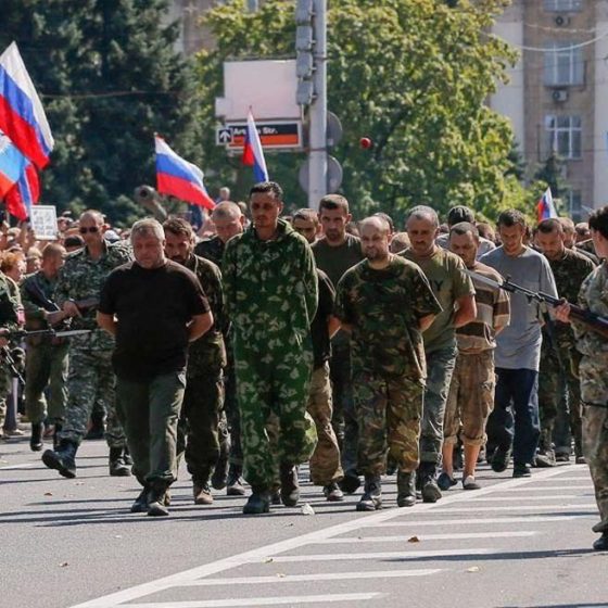 Russia Plans Parade of Ukrainian Prisoners of War