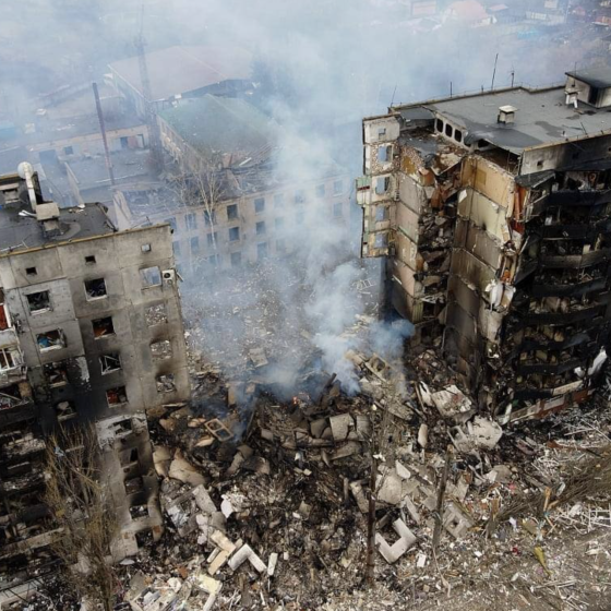 De-occupied Borodianka After the Exit of the Russian Troops. Photos