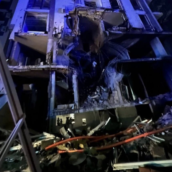 Russian Missiles Fired at the UN General Secretary but Hit a Residential Building