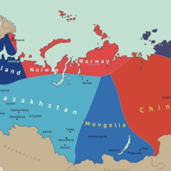 The Chinese Distributed Russia 