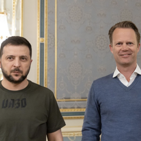 The President of Ukraine Met With the MFA of Denmark