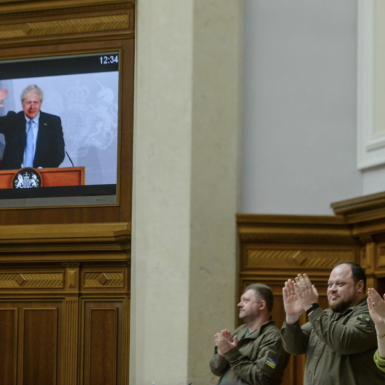 Boris Johnson’s Speech Before the Parliament of Ukraine