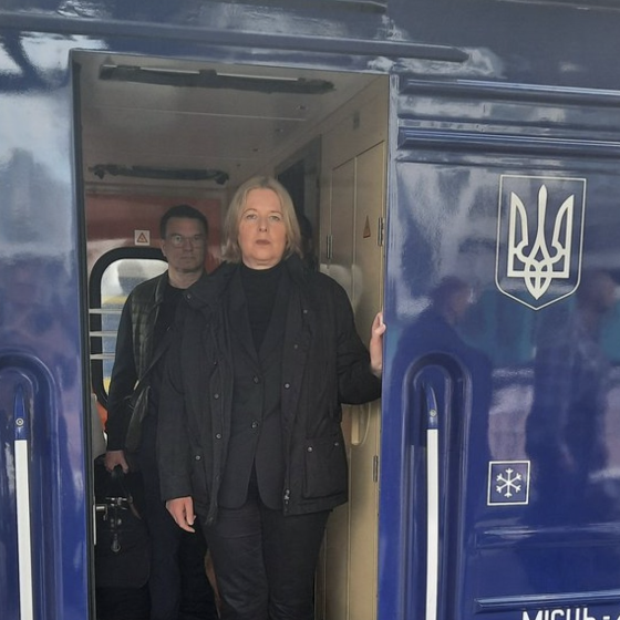 The Head of the Bundestag Arrived to Ukraine