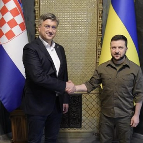 Prime Minister and Foreign Minister of Croatia Arrived to Kyiv