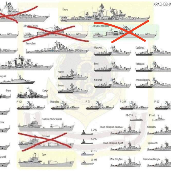 Minus 1 Russian Ship Near the Serpent Island