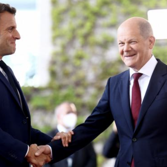 Emmanuel Macron Tired