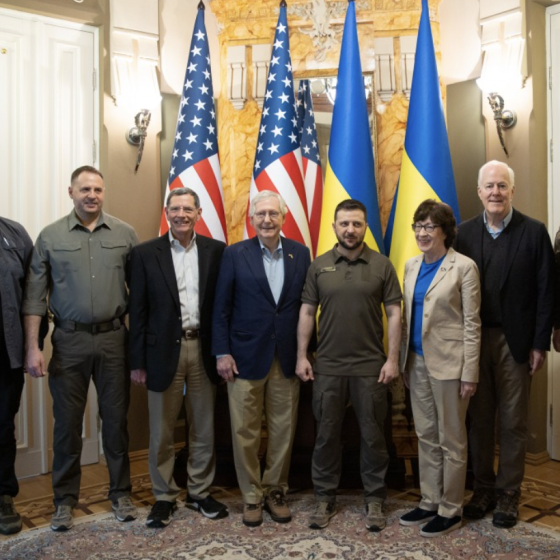 The Delegation of the Upper House of the US Congress Arrived in Kyiv