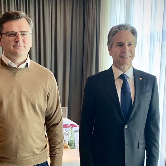 US Secretary of State Blinken and Ukrainian MFA Kuleba Met in Germany