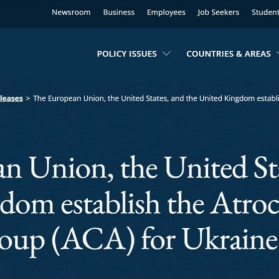 Establishing of Atrocity Crimes Advisory Group, ACA for Ukraine