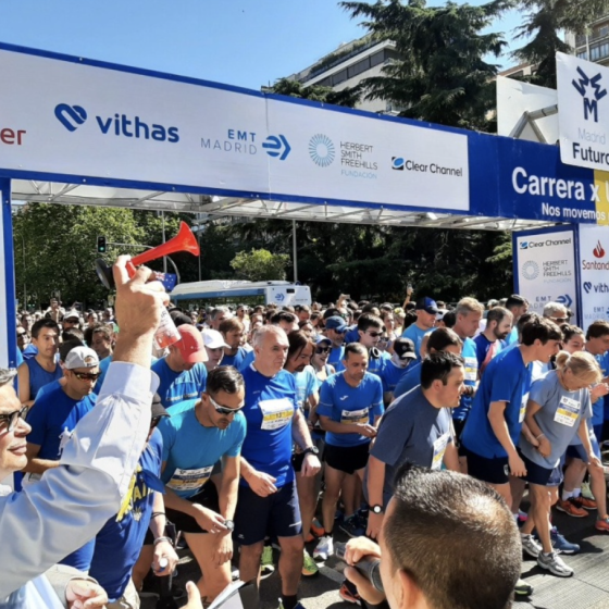 More Than 3.000 Spaniards Run for Ukraine