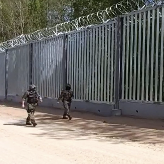 Poland 120 Km Fenced Off from Belarus