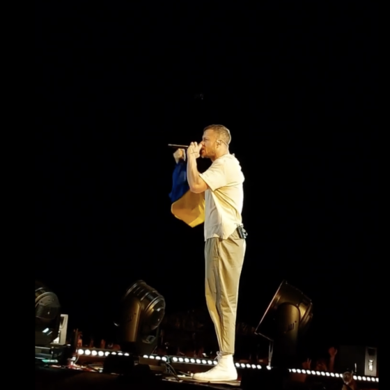 “Imagine Dragons” Performed a Concert with the Flag of Ukraine